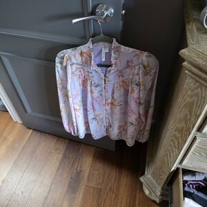 Floral Long Sleeve Blouse
